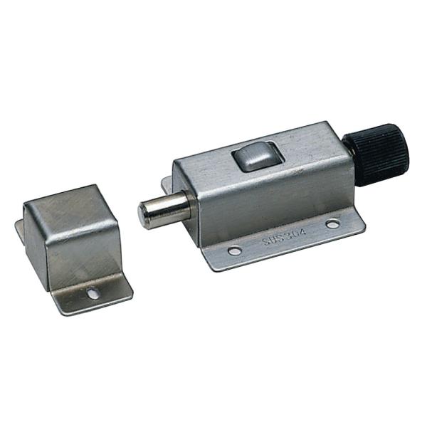 内締り錠 アトムリビンテック ATOM 070285 プッシュロック OML-13 生地