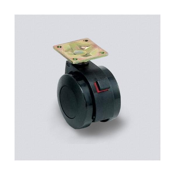 双輪 キャスター LAMP スガツネ FP55PSR「スガツネ製品ならカネマサ