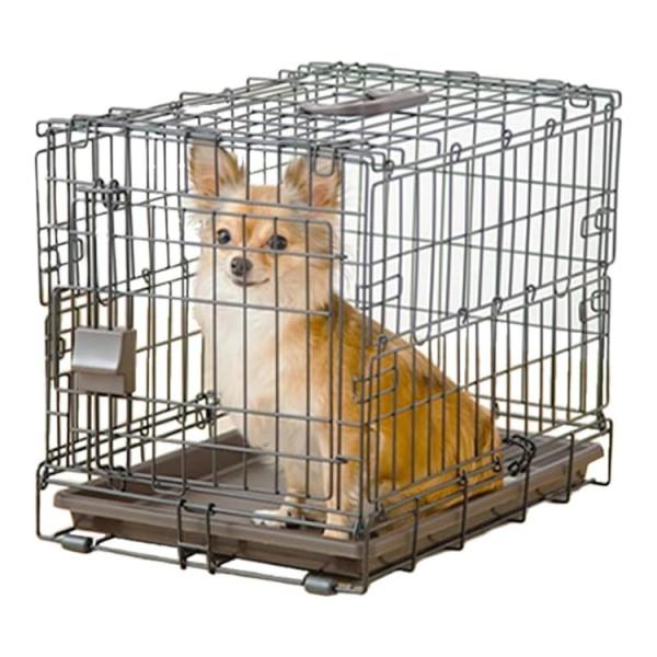 ブランド名アイリスオーヤマ品番OKE-450R商品名折りたたみケージ商品サイズ（cm）幅34×奥行47×高さ38.5重量3.7kg適合犬サイズ（目安）チワワ、シーズー、ミニチュアダックスなどの超小型犬〜小型犬折りたたみ時サイズ（約）340×...