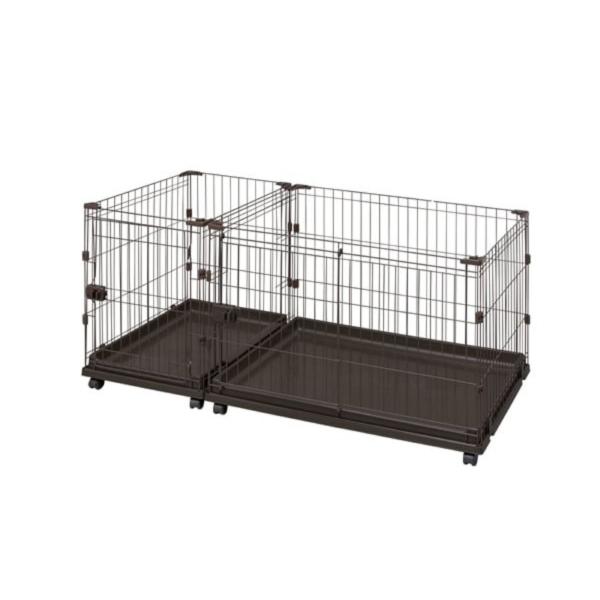 犬 ケージ サークル ペットサークル 犬用 ペットケージ 猫 連結可能 ゲージ コンビネーションサークル トレーニングセット アイリスオーヤマ P-CS-1400V