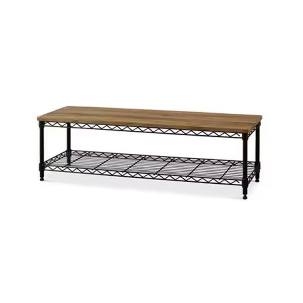 商品名カラーメタルラック ローボード品番CML-10302色ブラック商品サイズ（mm）1010×310×300 ※アジャスター取付時耐荷重（約）全体50kg、木天板30kg、棚板20kgポール径（約）19mmテレビ台として使用時メーカー推奨...