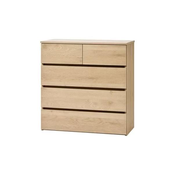 商品サイズ（cm）製品外寸：幅約79×奥行約39×高さ約81.6引き出し（小）内寸：幅約31.65×奥行約33.3×高さ約11.1引き出し（大）内寸：幅約70.3×奥行約33.3×高さ約11.1質量約34.85kg耐荷重天板：約15kg引き...