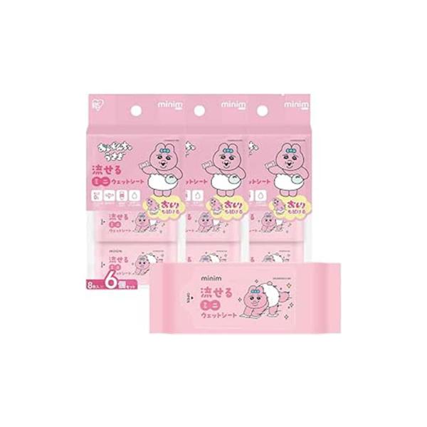 内容量48枚入り製品サイズ（cm）幅約15×奥行約18（1枚あたり）品名ウエットティシュ（商品名：流せるウェットシート）成分水、PG、セチルピリジニウムクロリド、フェノキシエタノール、ブチルカルバミン酸ヨウ化プロビニル、クエン酸、クエン酸N...