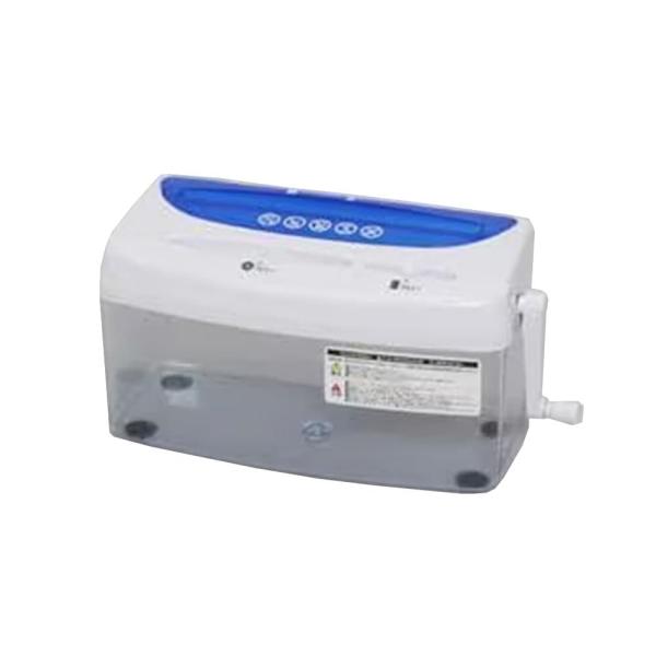 商品サイズ幅約33.5cm×奥行約14.5cm×高さ約17.5cm重さ約1.75kg材質ABS樹脂、AS樹脂、スチールスペック●紙（コピー用紙・官製はがき）細断枚数：1枚まで細断サイズ：約3×23mm（クロスカット）ダストボックス容量：約3...