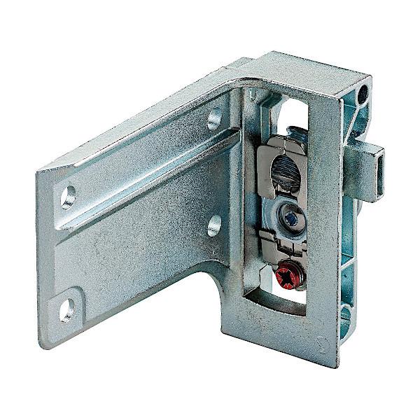 キャビネット吊金具 重量用タイプ/側板固定 ITALIANA IT6342-2250 鋼