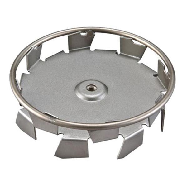 【品番】A-68862【商品名】リング付ミキシングブレード133【用途】粘度の低いリシンなどの撹拌に【材質】ステンレス【仕様】内外径：115mmボルトなしポイント利用・expoint01