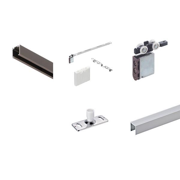 2wayソフトクローズ アトム 1本引 上吊式 No214-setA-182 30kg