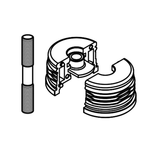 材質ABS樹脂ボルト・ナットスチール