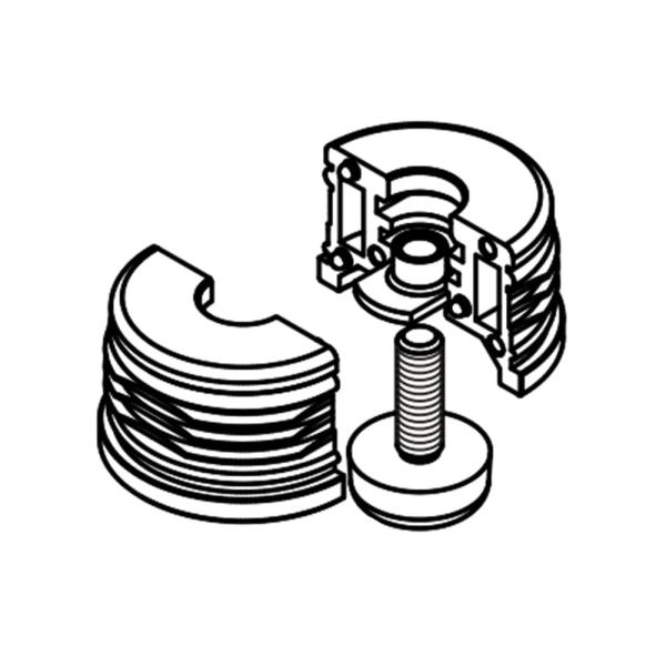 材質ABS樹脂アジャスタ・ナットスチール