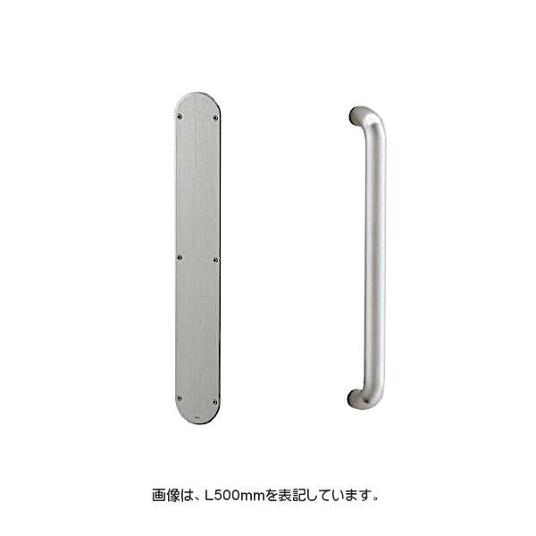ドアハンドル 【ユニオン】 T5612-01-023-L500 ステンレスヘアライン