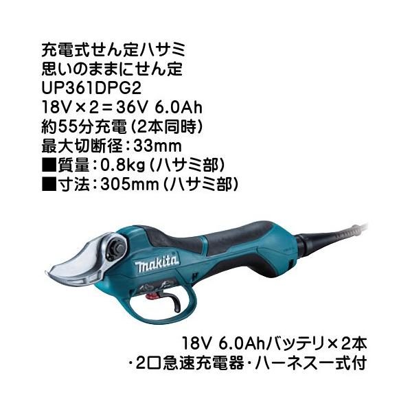 (i) [dnT~ }L^ UP361DPG2 18V×236V6.0Ah 55[d (2{) n[lXꎮt