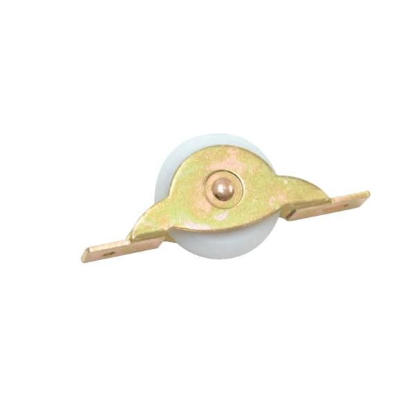 他サイト： 普及品フラッターV型戸車 ヨコヅナ FDM-0339 ジュラコン(R)車 33mm 鉄枠 1個売りの商品画像