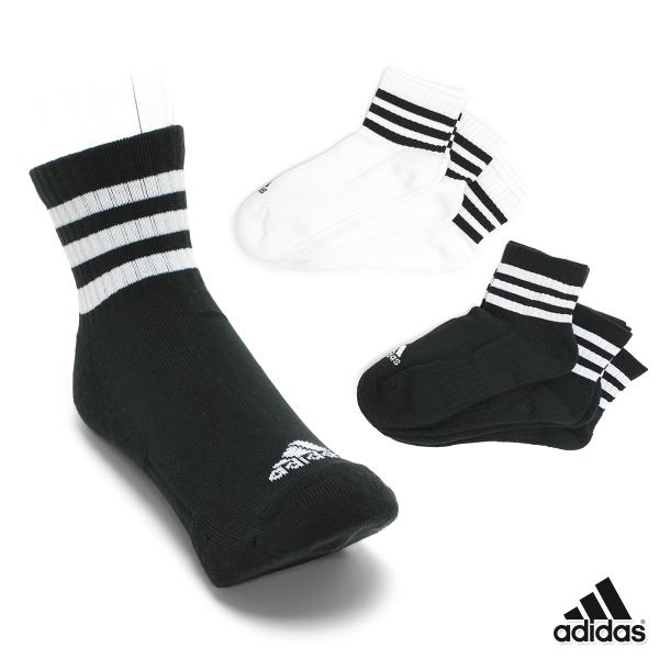 adidas（アディダス） ソックス 靴下 クルーソックス 3足組 セット