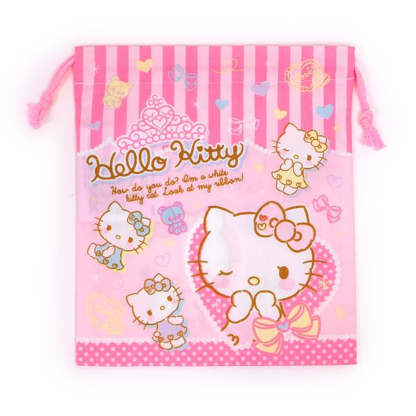 sanrio（サンリオ） 巾着 小物入れ ハンカチ入れ キッズ 子供 園児