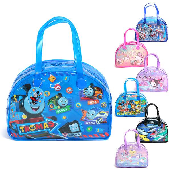 サンリオ 高波クリエイト キャラクター ビニールバッグ ビーチバッグ プールバッグ スイムバッグ キッズ 子供 園児 幼児 男の子 女の子 ボストン■カラー125078-ハローキティ 125108-サンリオキャラクターズ 125115-クロ...