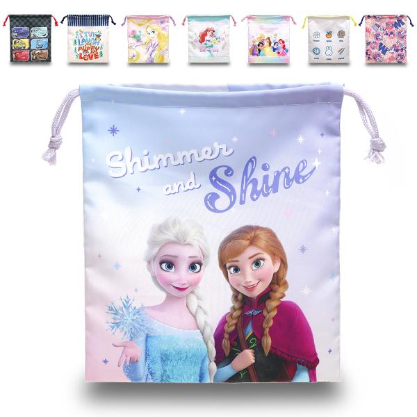 Disney（ディズニー） アートウエルド キャラクター 巾着 着替え入れ