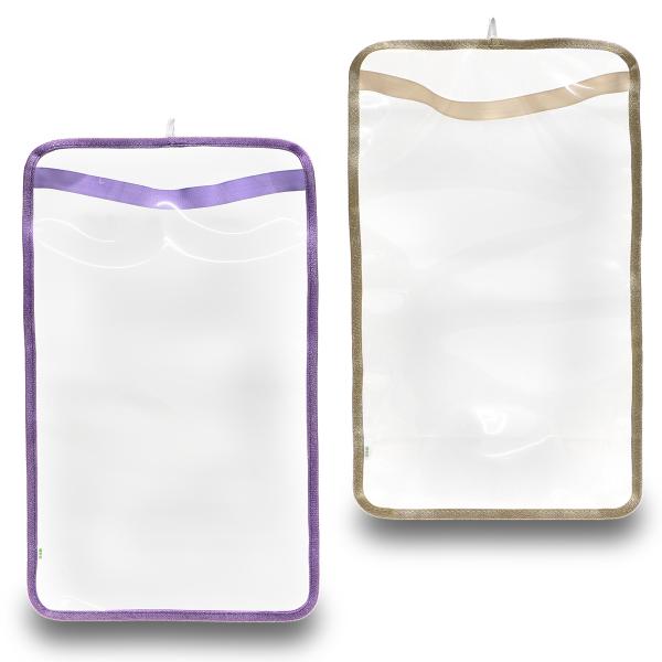 マルヨシ ランドセルカバー 小学生 透明 クリア ランドセル保護 まもるちゃん■カラーゴールド パープル■サイズ   Lサイズ(ランドセルかぶせ推奨サイズ：横25.5cm/縦45.5cm)  ■素材EVA
