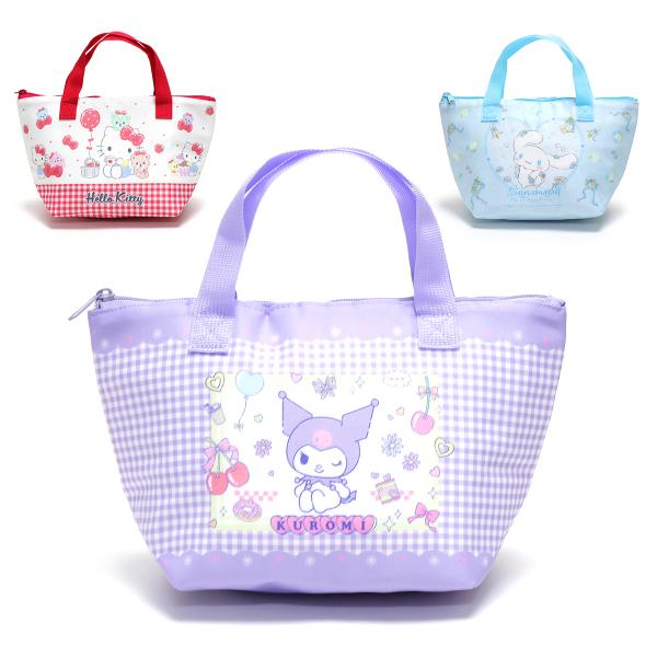 サンリオ 保冷バッグ ランチバッグ お弁当バッグ クーラーバッグ キャラクター キティ シナモロール クロミ キッズ 園児 子供■カラー142563-ハローキティ 142594-クロミ 142600-シナモロール■サイズ   W約31cm×...