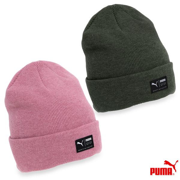 PUMA（プーマ） ビーニー ニット帽 カフ付き 折り返しあり メンズ