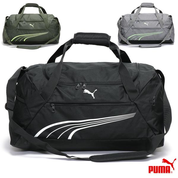 PUMA ボストンバッグ ブラック PUMA プーマ ボストンバッグ 大容量 大型 ダッフルバッグ