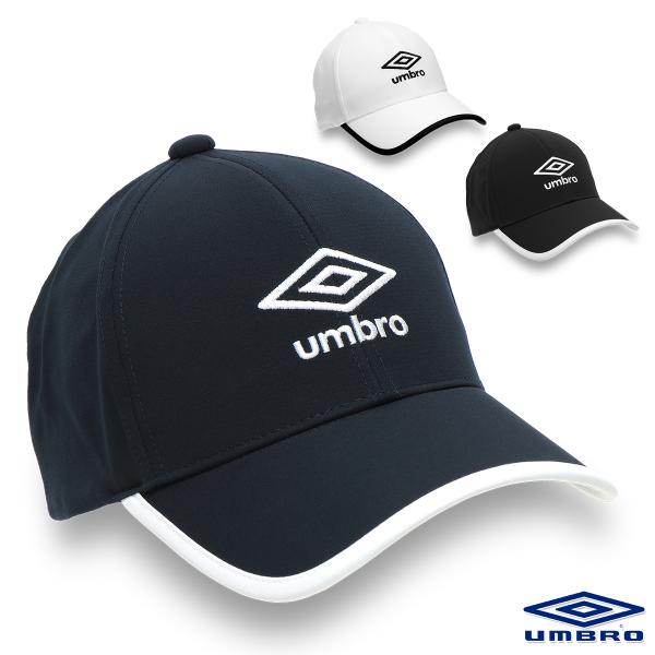 UMBRO - ネイビー (帽子3点) umbro（アンブロ） キャップ はっ水 ジュニア メンズ レディース