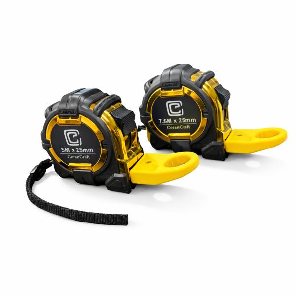 CotanCraft (カネシア工業) メジャー型床下配線器　コンベックスプーラー 巻取り式配線工具 OAフロア 天井裏 工具 通線 床下 配線 フィッシャー 弱電 LAN配線