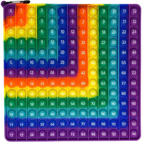即納 かけ算 大きいサイズ スクイーズ おもちゃ(掛け算九九 学習玩具) ボードゲーム ストレス解消 おもちゃインテリジェンス発展 幼児知育玩具 そわそわおもちゃ