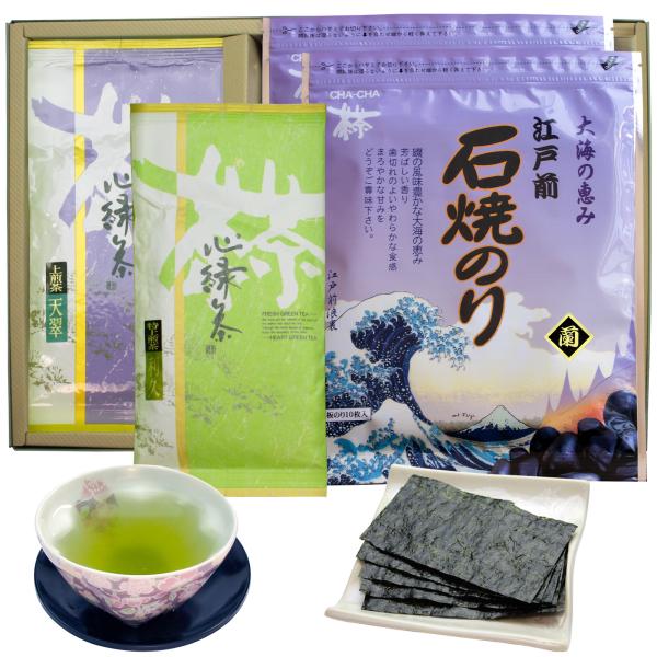 深蒸し掛川茶利久 天翠 各１００ｇ 千葉県産特上石焼のり鶴印２帖 板のり10枚 ２帖 詰合せ Buyee Buyee 提供一站式最全面最專業現地yahoo Japan拍賣代bid代拍代購服務