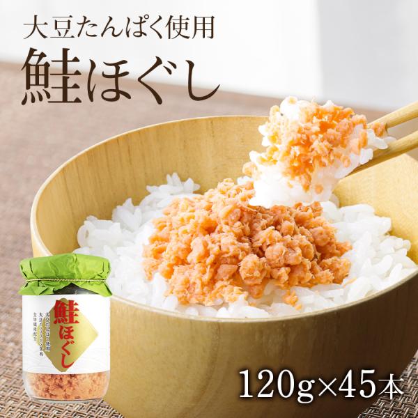 大豆たんぱく入り鮭ほぐし 120g×15本 カネタ 鮭フレーク 食品