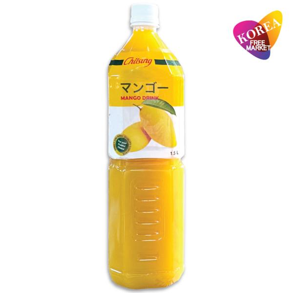 チルソンマンゴージュース 1.5L 6本 1BOX王様のマンゴージュース 韓国飲み物　韓国食品