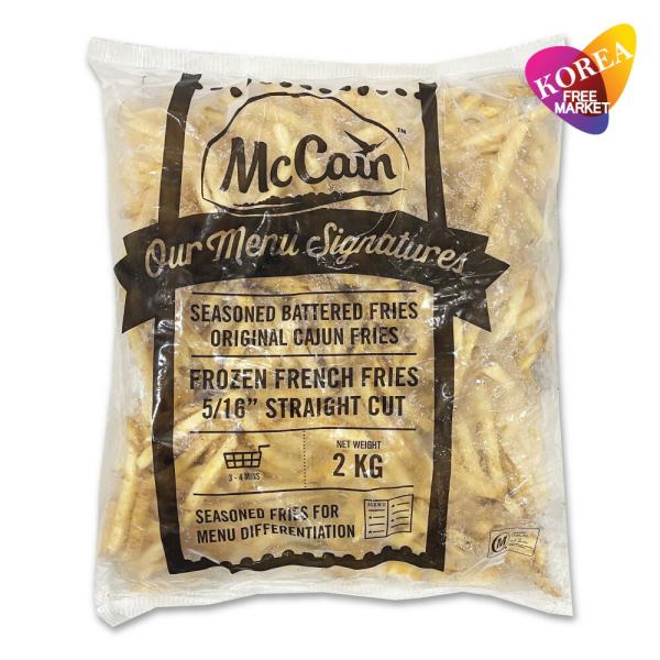 スパイシーで美味しい！ケイジャンポテトフライ使用方法冷凍のまま177℃の油で3分〜4分揚げて下さい。名称 : 冷凍ポテト内容量 : 2kg(1袋当たり)原材料名 : ジャガイモ、植物性油脂、小麦粉、米粉、精製塩、タピオカ澱粉、香辛料、トウモ...