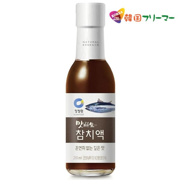 他サイト： 清浄園 味鮮生 マグロエキス 250ml 瓶  /韓国食品/韓国料理/調味料/韓国ソース/甘いソースの商品画像