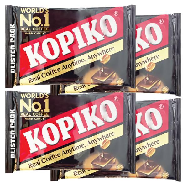 コピコ コーヒーキャンディー 32g(8個入) x 4袋 / KOPIKO Coffee Candy