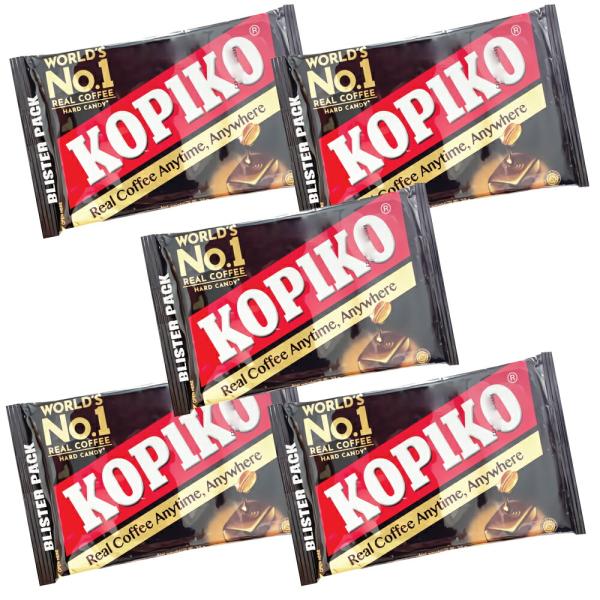 コピコ コーヒーキャンディー 32g(8個入) x 5袋 / KOPIKO Coffee Candy