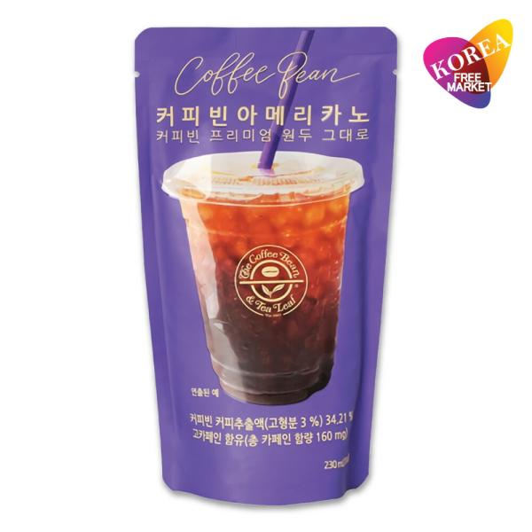 Coffeebean アメリカノ 230ml / 韓国 パウチドリンク アイスコーヒー  ザ・コーヒービーン ＆ ティーリーフ