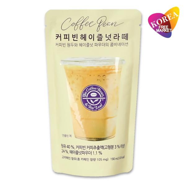 Coffeebean ヘーゼルナッツラテ 190ml / 韓国 パウチドリンク アイスコーヒー  ザ・コーヒービーン ＆ ティーリーフ