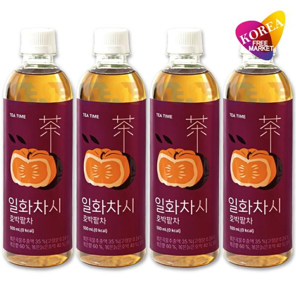 ILHWA かぼちゃ小豆茶 500ml 4本セット / 韓国お茶 ホボクパッ茶