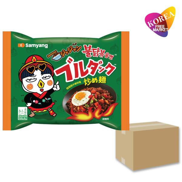 三養 ジャジャンブルダック炒め麺 140g 40袋 箱売り 1BOX / 韓国ラーメン 激辛 火鶏 サムヤン SAMYANG