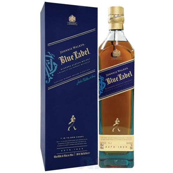 正規品ジョニーウォーカー ブルーラベル 750ml 新型 / イギリス ブレンデッドウイスキー ギフトBox入り  johnnie walker blue labe Whisky