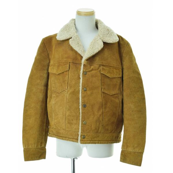 高*本様 【訳アリ】vintage Sears スエードレザー ジャケット SEARS / シアーズ 70s ボアスエード レザージャケット : ブランド古着