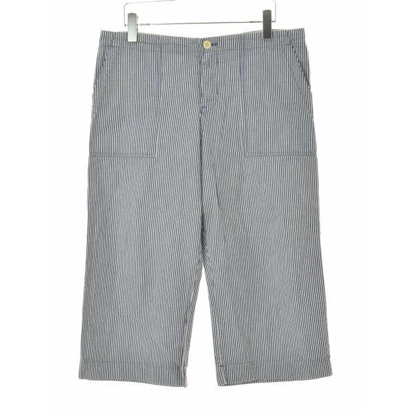 prit（プリット） ストライプワイド クロップドパンツ : ブランド古着