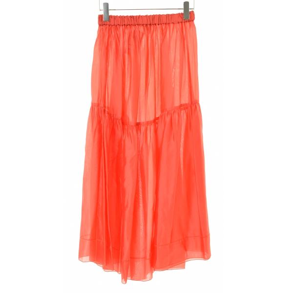 BLAMINK タックオーガンジーシルクスカート　36 v_434038_85.jpg?$500$