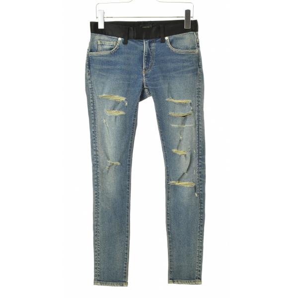 UNDERCOVER アンダーカバー スキニーデニム M1510 UNDERCOVER(アンダーカバー) 01AW DAVF期 デニムパンツ S46 S46