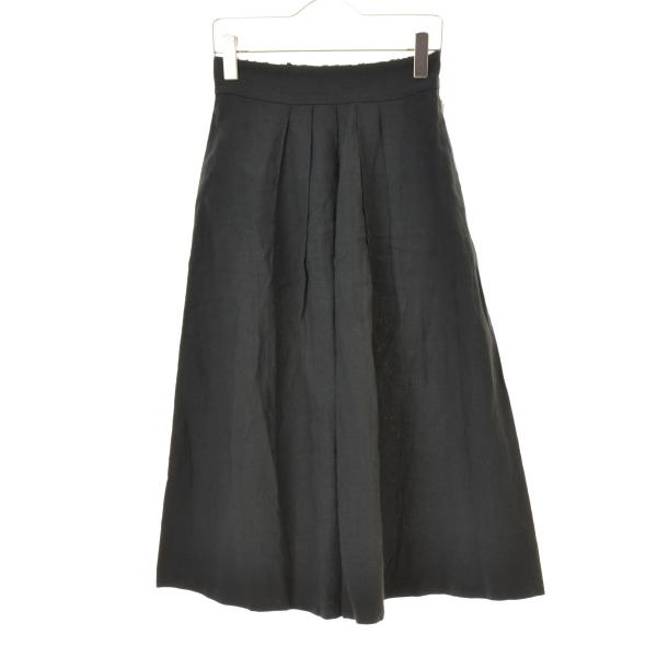【美品】 マーガレットハウエル　ライトコットンリネン　ロングスカート MARGARET HOWELL（マーガレットハウエル） 25SS 5785132011 LIGHT