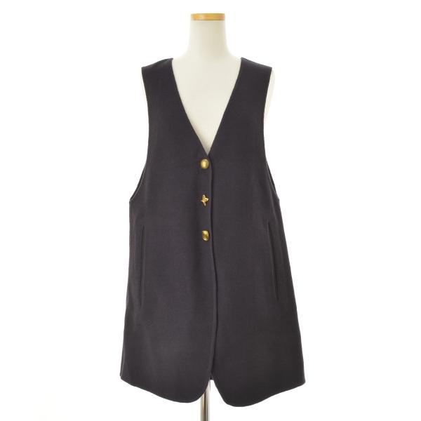 【DESPRES】23AW 22073407101 ライトダブルフェイスシャギー ジレベスト DES PRES（デプレ） 23AW 22073407101 ライトダブルフェイスシャギー