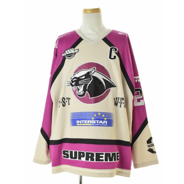 Supreme（シュプリーム） 25SS Rhinestone Hockey Jersey ライン