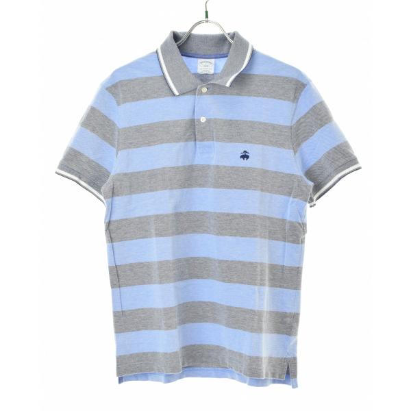 BROOKS BROTHERS（ブルックスブラザーズ） SLIM FIT ボーダー柄 半袖