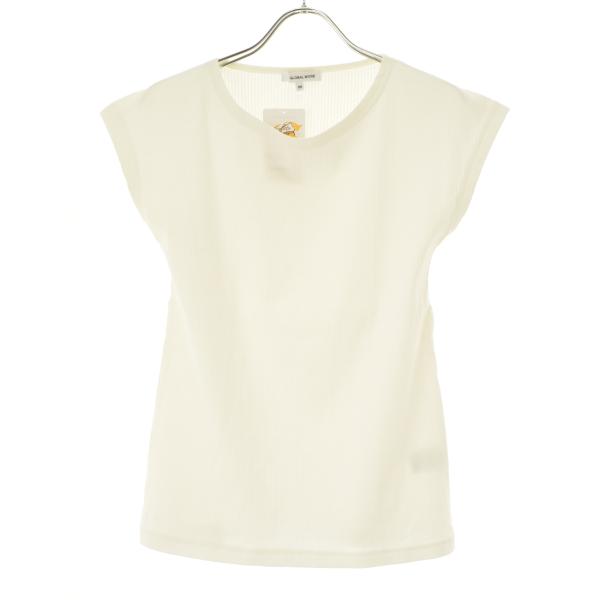 GLOBAL WORK / グローバルワーク リブ フレンチスリーブカットソー