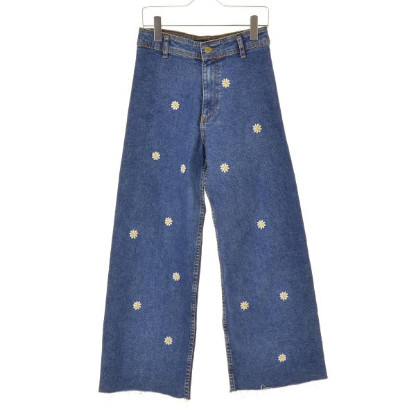 Desigual / デジグアル 22SWDD22 マーガレット デニムキュロットパンツ デニムパンツ