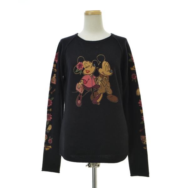 【DISNEYVINTAGE】カシミヤ長袖ニットセーター DISNEY VINTAGE / ディズニーヴィンテージ カシミヤ 長袖ニット
